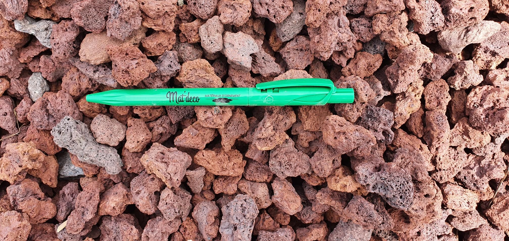 Pouzzolane Rouge Secret Vert